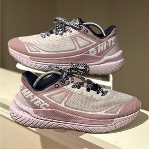 Hi Tec Lace-up Durable Trail Hiking Shoes  Elderberry Purple Women’s Sz 11